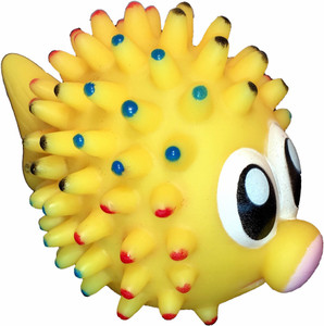 Puffer fish dog toy new arrivals