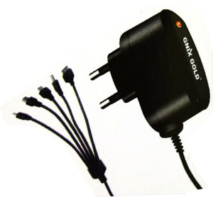 Creator Double IC Protection 5 in 1 Travel Charger Mobile Charger