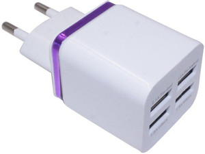 Joy EZ ( 4 USB ) White Mobile Charger