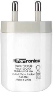 Portronics Portable USB adapter (Single USB port) POR 538 Mobile Charger