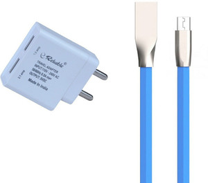 Reliable 2.1 Amp Dual USB Charger with Zinc Alloy Micro USB Cable Mobile Charger