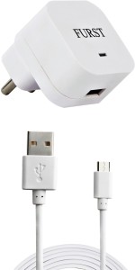 Furst 1.5 Amp. USB Adapter with Cable (1 Mtr) For Mcrmx Canvas Spark Mobile Charger