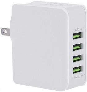 Orico Original A4403 4 USB 5V / 4.4A Quick Charge Universal USB Charger for Android (White) Mobile Charger