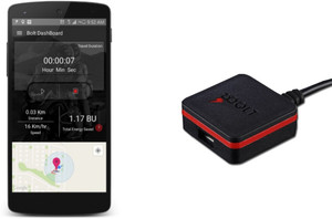 Bolt Red_Streak Mobile Charger
