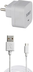 Furst 1.5 Amp. USB Adapter with Cable (1 Mtr) For Rdmi 2 Prime Mobile Charger