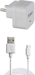 Furst 1.5 Amp. USB Adapter with Cable (1 Mtr) For Rdmi 2 Prime Mobile Charger