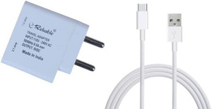 Reliable 2.1 amp Dual USB Charger with Type-C Data Cable Mobile Charger