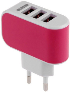 Cool 3 Ports USB Universal Wall Travel Adapter Mobile Charger