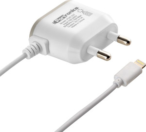 Portronics AC USB Adapter (With Lighting Cable) POR 537 Mobile Charger