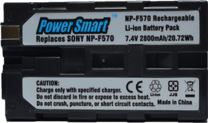 Power Smart Battery - 7.4V Li ion Pack For SNY NPF330 550 570 Rechargable