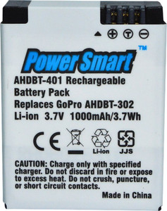 Power Smart Mobile Battery For 3.7V Rechargeable Pack For GPRO AHDBT302