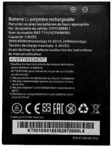 Kolor Edge  Battery - for Lenovo A7000 and K3 Note