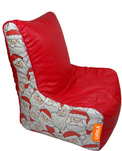 Orka Xxxl Santa Claus Digital Printed Bean Bag Chair With Bean