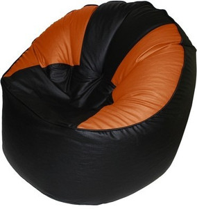 Star Xxxl Muddha Bean Bag Sofa With Bean Filling Black Best Price