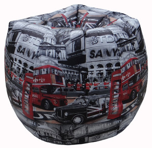 ORKA XL Bean Bag XL (Filled With Beans) Bean Bag With Bean Filling