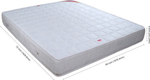 Springwel Softech Series 8 inch Queen Pocket Spring Mattress