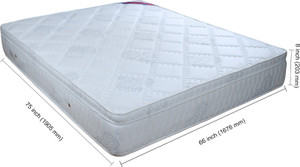 Springwel Luxury Collection 8 inch Queen Pocket Spring Mattress