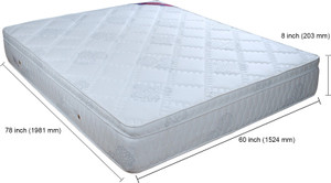 Springwel Luxury Collection 8 inch Queen Pocket Spring Mattress