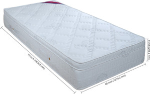 Springwel Luxury Collection 8 inch Single Pocket Spring Mattress