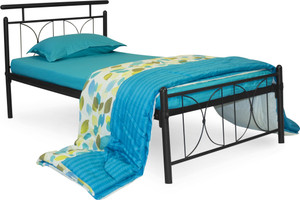 FurnitureKraft Perth Metal Single Bed