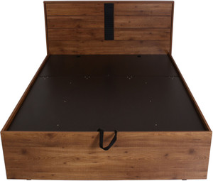 peachtree Solid Wood King Bed With Storage