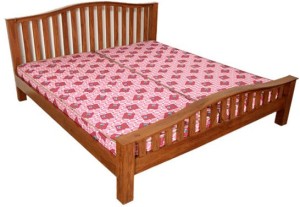 Dream Furniture Solid Wood King Bed