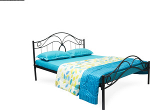 FurnitureKraft Seattle Metal Queen Bed
