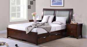 Urban Ladder Packard Solid Wood Queen Bed With Storage