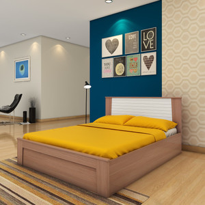 HomeTown Ambra Engineered Wood Queen Bed With Storage