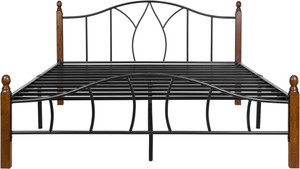 FurnitureKraft Montreal Metal Queen Bed