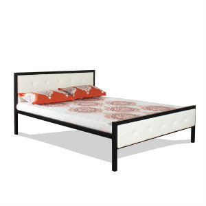 FurnitureKraft Houston Metal Queen Bed