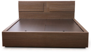 Dream Furniture Solid Wood King Bed With Storage