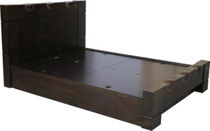 HomeTown Enrique Solid Wood King Bed With Storage