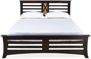 @home by Nilkamal Edge Solid Wood King Bed