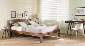 Urban Ladder Boston Solid Wood King Bed