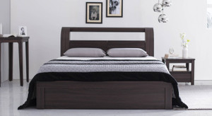 Urban Ladder Sutherland Engineered Wood King Bed With Storage