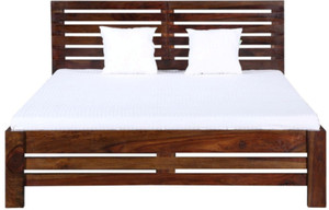 Amaani Furniture's Solid Wood Queen Bed