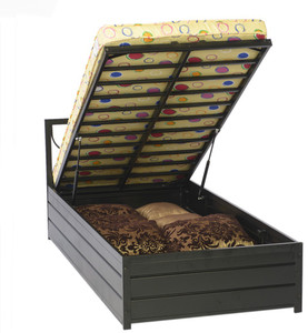 Irony Furniture Metal Single Hydraulic Bed Price in India Buy