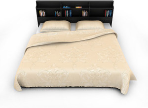 Dream Furniture Solid Wood King Bed With Storage