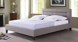 Urban Ladder Gemellus Upholstered Engineered Wood Queen Bed