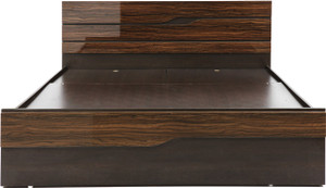 Evok Cosmo Engineered Wood King Bed With Storage