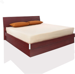 RoyalOak Barcelona Engineered Wood King Bed With Storage
