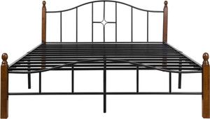 FurnitureKraft Kansas Metal Queen Bed