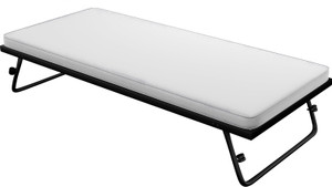Camabeds Magad Foldable Truckle Metal Single Bed