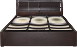 @home by Nilkamal Engineered Wood Queen Bed With Storage