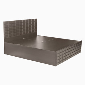 Godrej Interio Engineered Wood Bed Side Table Wardrobefinish Color Cola Rain