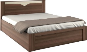 Spacewood Crescent Engineered Wood Queen Bed With Storage