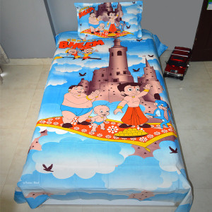 Chota bheem bedsheet new arrivals