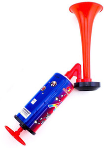 Shrih Hand Held Large Air Horn Pump Loud Noise Maker Bell