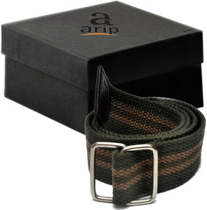 Arip Boys Formal, Party, Evening, Casual Green Canvas, Fabric Belt